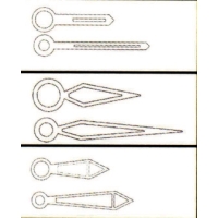 AIGUILLES HEURES ET MINUTES LUMINEUSES POUR CHRONO