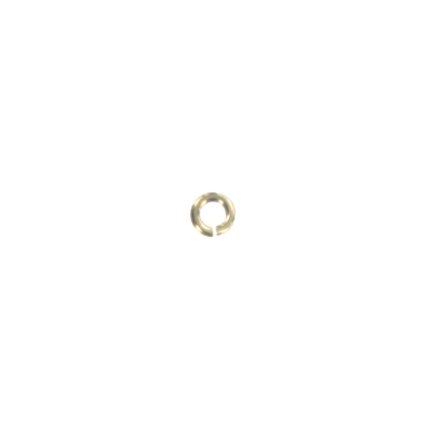 ANNEAUX ROND OUVERTS OR JAUNE 750/1000