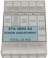 ASSORT. VIS POUR VALJOUX 7750