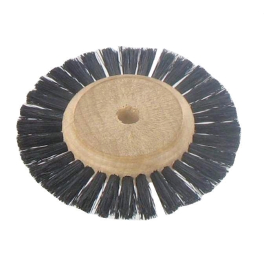 BROSSE CIRCULAIRE SOIE NOIRE 1 RANG X 6