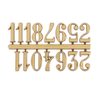 CHIFFRES DE PENDULE EN PLASTIQUE AUTOCOLLANT