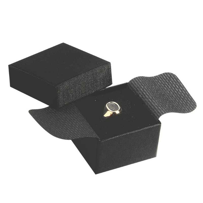 Écrin Vide Noir Pour Montre Ou Bijou - Occasion - Qualité Correcte