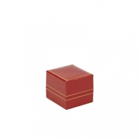 ÉCRIN CLASSIQUE BAGUE LANGUETTE ROUGE X 1