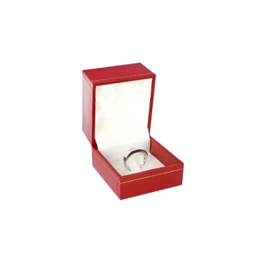 ÉCRIN CLASSIQUE BAGUE LANGUETTE ROUGE X 1