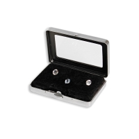 ÉCRIN MÉTAL POUR PIERRES PRÉCIEUSES - FORMAT RECTANGULAIRE