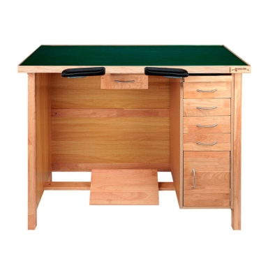 ETABLI D'HORLOGER EN HEVEA 1 PLACE