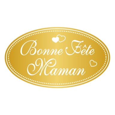 ÉTIQUETTES BONNE FÊTE MAMAN X 500