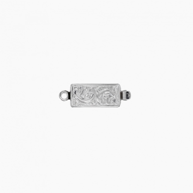 FERMOIR CLIQUET N°24 METAL PALLADIUME