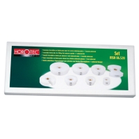 TASSEAUX À VISSER - POUR VERRES MINERAUX PLATS HOROTEC