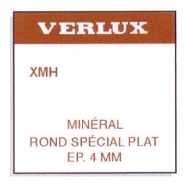 VERRE MINÉRAL TRÈS TRÈS ÉPAIS VERLUX