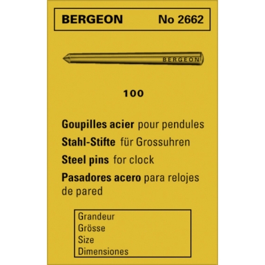 GOUPILLE ACIER PAR TAILLE BERGEON