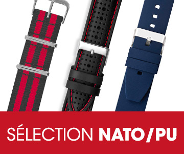 Offre spéciale sur nos bracelets de montre en polyuréthane et style NATO