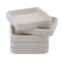 PLATEAUX EMPILABLES CARRES X 5
