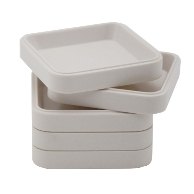 PLATEAUX EMPILABLES CARRES X 5