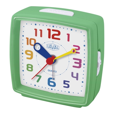 REVEIL QUARTZ ENFANT VERT