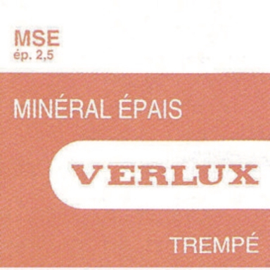 VERRE MINÉRAL ÉPAIS VERLUX