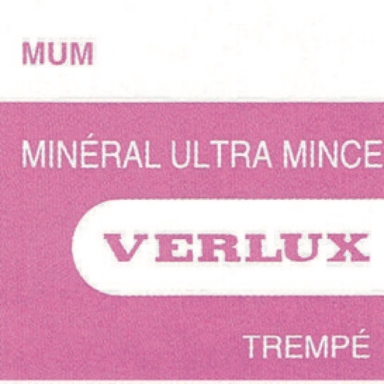 VERRE MINÉRAL ULTRA MINCE VERLUX